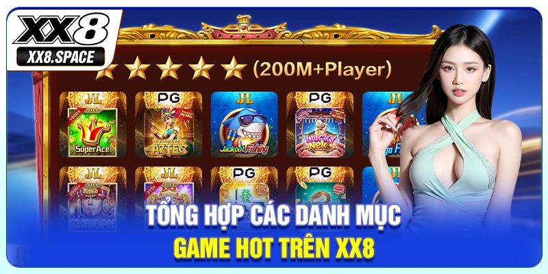 Tổng hợp các danh mục game hot trên XX8